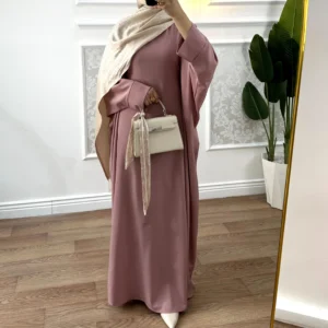 Abaya butterfly« قمر » Élégance et modesty